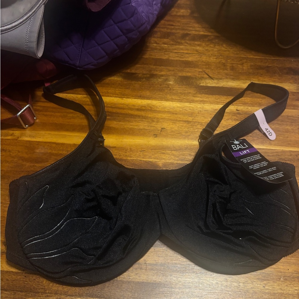 Bali Black Lift Underwire Bra